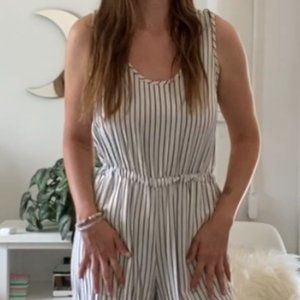 Gap Pinstripe Romper